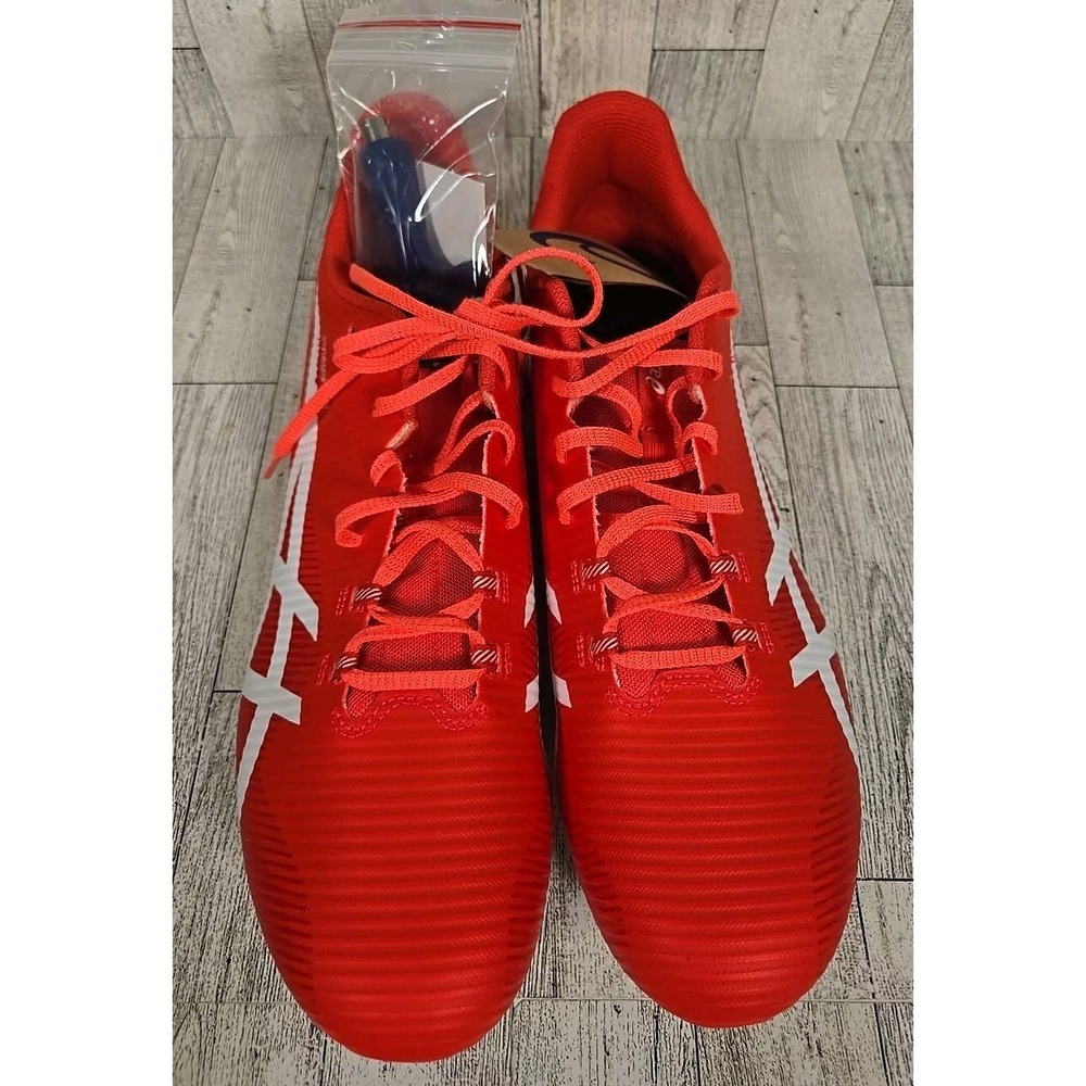 ASICS HyperSprint 8 Track & Field Shoe Size 14 Diva Pink White 1093A197-702 NEW